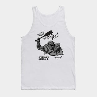 We're Here to Oar You! Tank Top